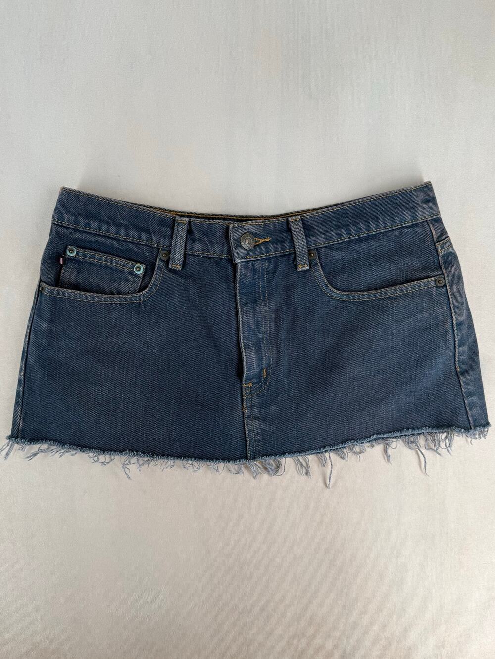 Polo Jeans Ralph Lauren Denim Mini Skirt Size 10